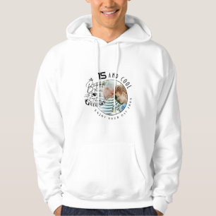 Sudadera Cumpleaños de Nieto Minimalista Moderno