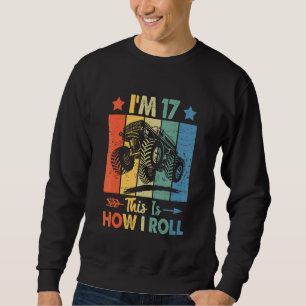 Sudadera Cumpleaños del camionero retro así es como hago el