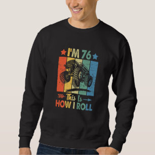 Sudadera Cumpleaños del camionero retro así es como hago na