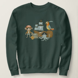 Sudadera Cumpleaños del Pirata del Tesoro de Hunter