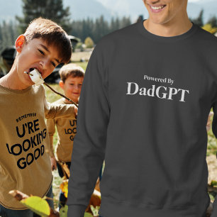 Sudadera Cumpleaños divertido del papá - Potenciado por Dad