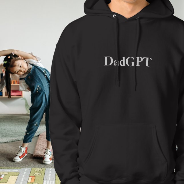 Sudadera Cumpleaños Divertido Papá DadGPT con Tecnología de (Subido por el creador)
