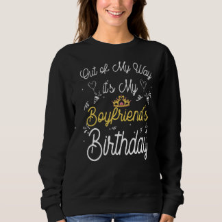 Sudadera Cumpleaños fuera de mi camino es el nacimiento de