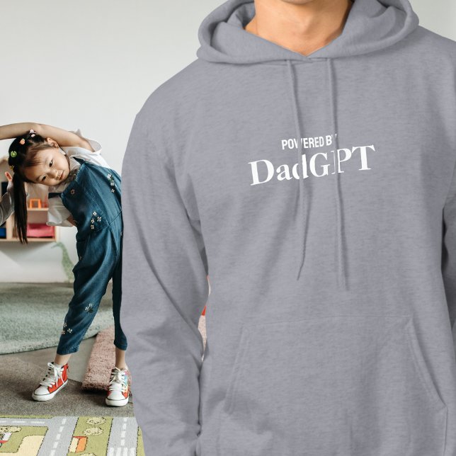 Sudadera Cumpleaños Gracioso De Papá - Impulsado Por DadGPT (Subido por el creador)