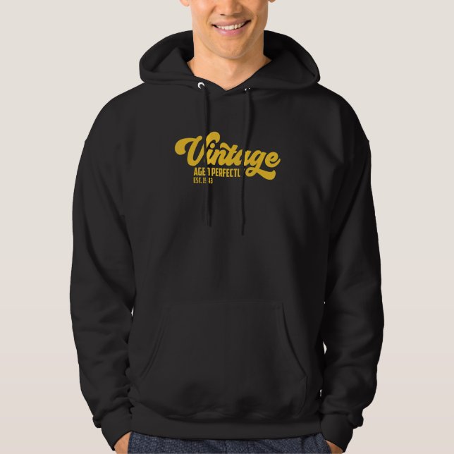 Sudadera Cumpleaños Nacido En 1943 Vintage (Anverso)