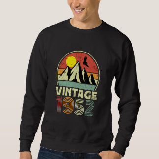 Sudadera Cumpleaños Nacido En 1952  Vintage