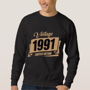 Sudadera Cumpleaños Nacido En 1991 Vintage 2