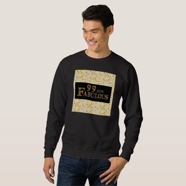 Sudadera Cumpleaños número 99 (Anverso completo)