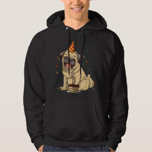 Sudadera Cumpleaños Pug Cumpleaños Pug Tema Cumpleaños