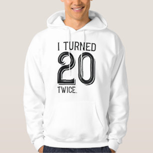 Sudadera Cumplí 20 Dos Veces