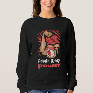 Sudadera Cuña de Patata Poder Entrenamiento Divertido Humor