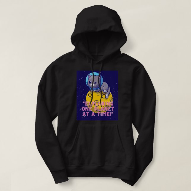 SUDADERA CUOTA FUERA DEL ESPACIO (Diseño del anverso)