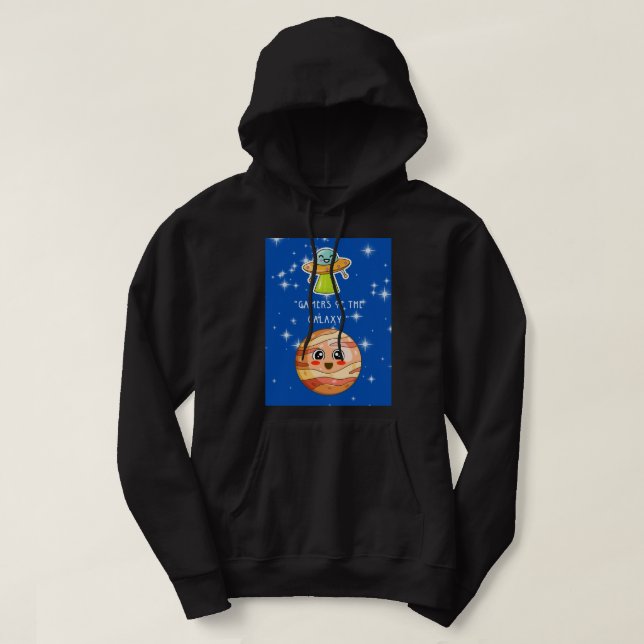 SUDADERA CUOTA FUERA DEL ESPACIO (Diseño del anverso)