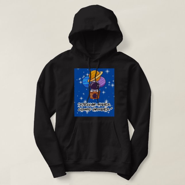SUDADERA CUOTA FUERA DEL ESPACIO (Diseño del anverso)