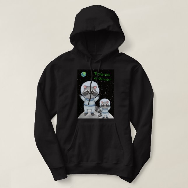 SUDADERA CUOTA FUERA DEL ESPACIO (Diseño del anverso)