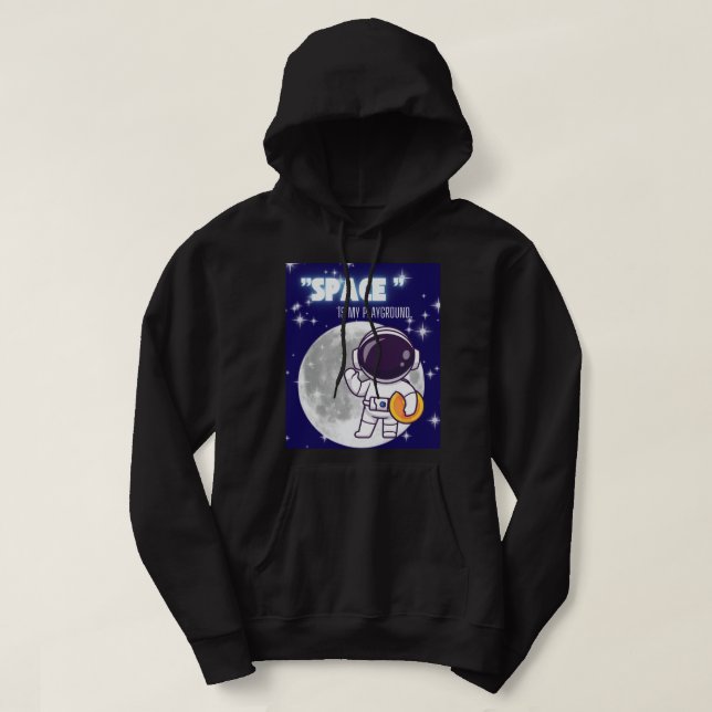 SUDADERA CUOTA FUERA DEL ESPACIO (Diseño del anverso)
