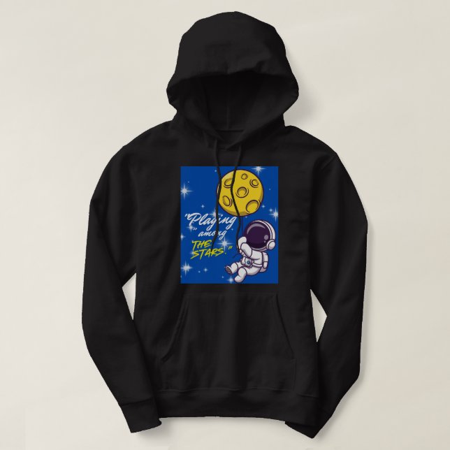 SUDADERA CUOTA FUERA DEL ESPACIO (Diseño del anverso)