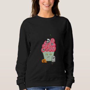 Sudadera Cupcake de zombie para Halloween
