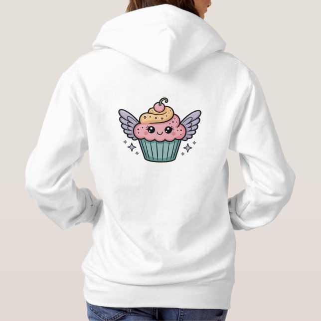 Sudadera Cupcake Kawaii (Reverso)