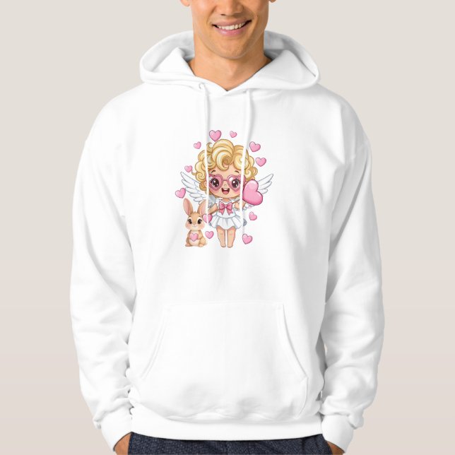 Sudadera Cupid and Bunny Dance (Anverso)