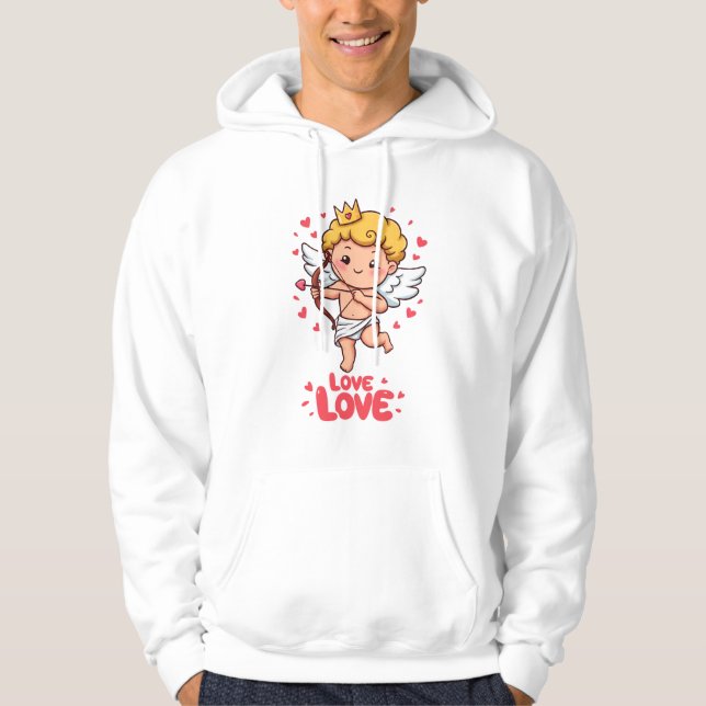 Sudadera Cupido amor (Anverso)