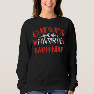 Sudadera Cupido S Bartender Favorito Romance Parejas Hombre