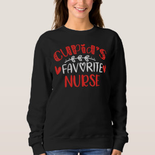 Sudadera Cupido S Enfermera Favorita Romance Parejas Hombre