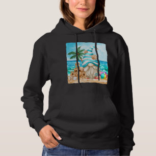 Sudadera Cúpula De Verano En El Mar Con Castillo De Arena P