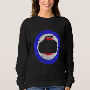 Sudadera Cur De Bandera Blanca Roja Y Azul Estadounidense