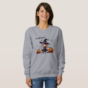 Sudadera Cura, bruja anime Halloween