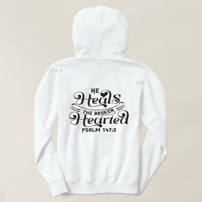Sudadera Cura La Camiseta Rota (Reverso del diseño)