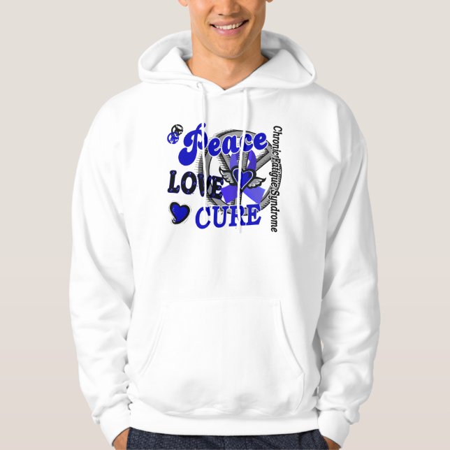 Sudadera Curación 2 CFS del amor de la paz (Anverso)