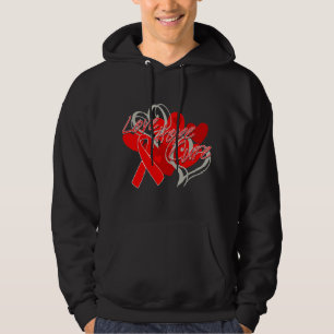 Sudadera Curación de la esperanza del amor de la hemofilia