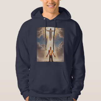 Sudadera Curado por su luz - Inspirador capucha cristiana