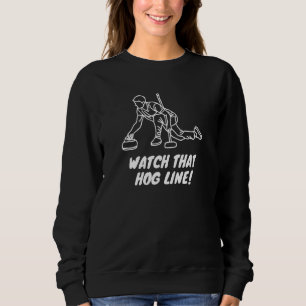 Sudadera ¡Curando Mira Esa Línea De Hog!