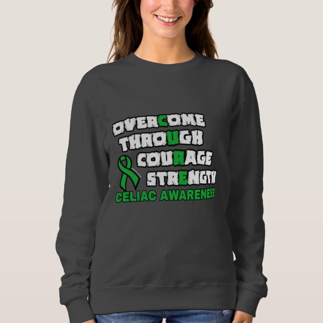 Sudadera CURE...Celiac Sweatshirt (Anverso)