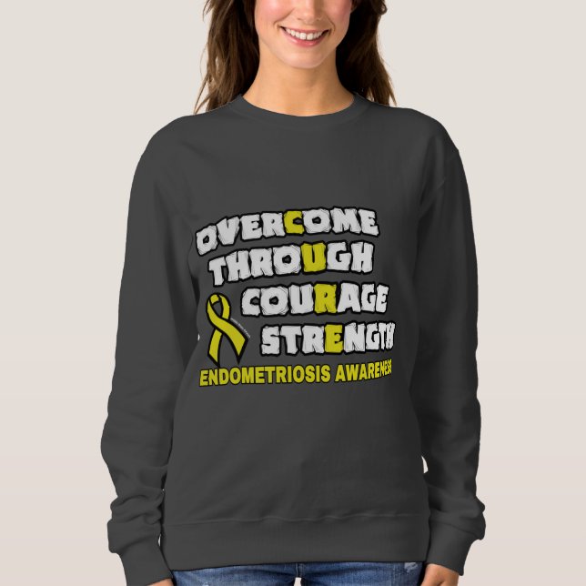 Sudadera CURE...Endometriosis Sweatshirt (Anverso)