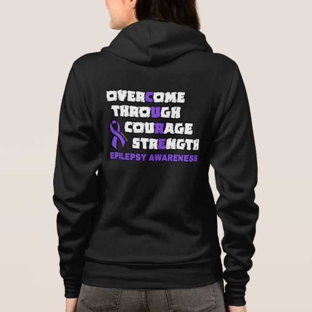 Sudadera CURE...Epilepsy Hoodie (Reverso)