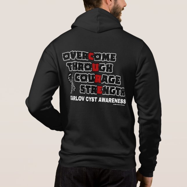 Sudadera CURE...Tarlov Cyst (Reverso)