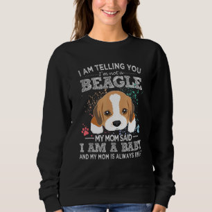 Sudadera Curiosa Beagle Mom Puppy Baby Dog