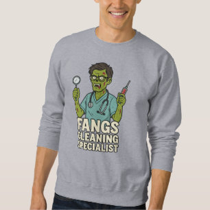 Sudadera Curiosa de Cirugía de Halloween divertida