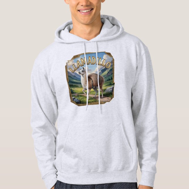 Sudadera Curiosa fotográfica de la creatura del pepino de L (Anverso)