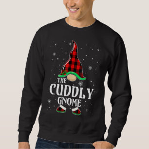 Sudadera Curiosamente Gnome Búfalo Plaid Mateo Familia Chri