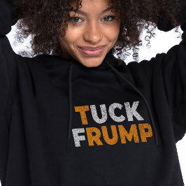 Sudadera Curioso anti trump Trump Frump F trump