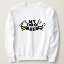 Sudadera Curioso Boo Bees Wordplay Halloween Sweatshirt