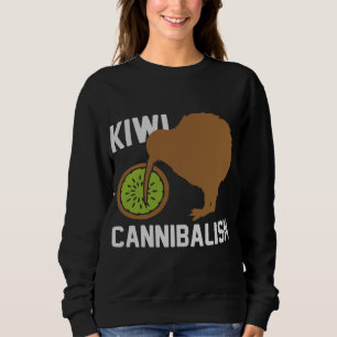 Sudadera Curioso Cannibalismo Kiwi Bird Cannibalístico Gif