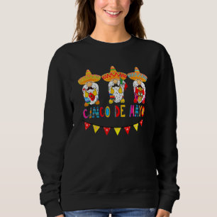 Sudadera Curioso Cinco De Mayo Gnome Fiesta Mexicana