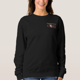 Sudadera Curioso DISTRAÍDO FÁCILMENTE POR Vintage floral de