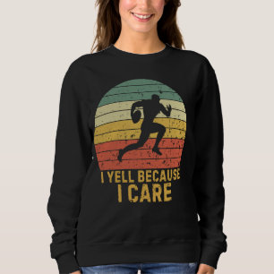 Sudadera Curioso grito porque me importa el amor deportivo 