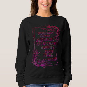 Sudadera Curioso Mánico inteligente experto
